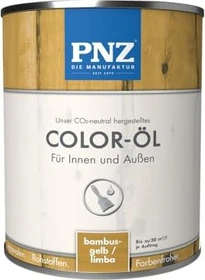 PNZ Coloröl Natur-Holzfarbe bambusgelb-limba, 750ml