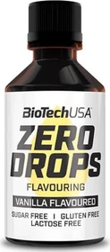 BioTech USA Zero Drops Vanille 50ml