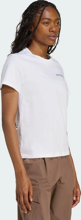 adidas Terrex Graphic T-Shirt kurzarm white/grey three (Damen)