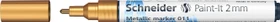 Schneider Paint-It 011 2mm Metallicmarker gold metallic