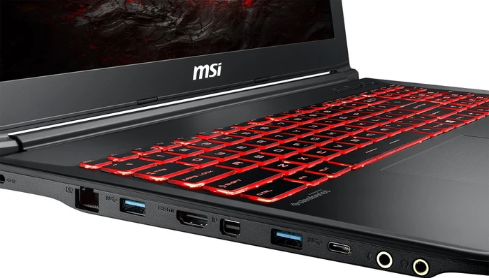 MSI GL62M 7RD-077, Core i7-7700HQ, 16GB RAM, 1TB HDD, GeForce GTX 1050, DE