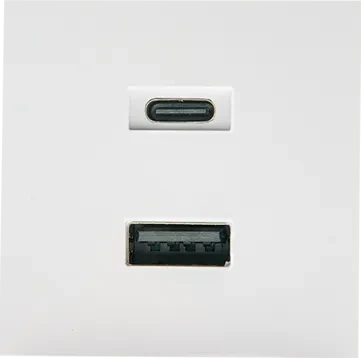 Shelly USB-Ladebuchse für Wall Display Stand weiß