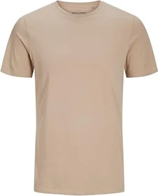 Jack & Jones Basic Organic Cotton T-Shirt kurzarm crockery (Herren)
