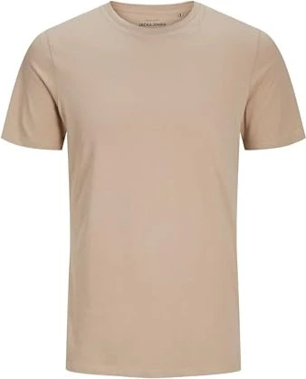 Jack & Jones Basic Organic Cotton T-Shirt kurzarm crockery (Herren)