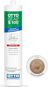 Otto-Chemie Ottoseal S 100 C10 Sanitär-Silikonkleber bahamabeige, 300ml