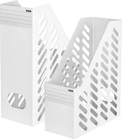 HAN Klassik XXL Stehsammler, A4, weiß, 2er-Set