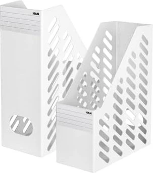 HAN Klassik XXL Stehsammler, A4, weiß, 2er-Set
