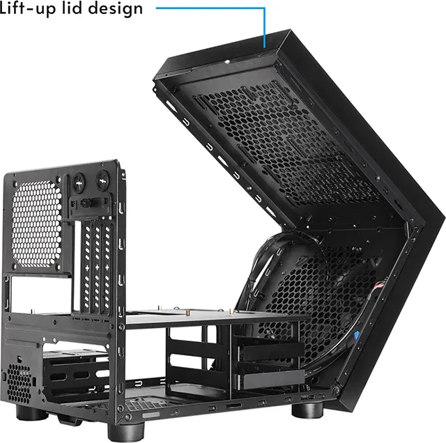 Chieftec The Cube CI-03B, schwarz
