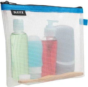 Leitz WOW Traveller Zip-Beutel Kosmetik blau