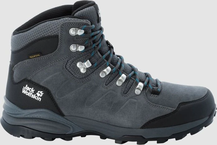 Jack Wolfskin Refugio Texapore Mid grau/schwarz (Herren)