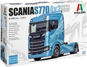 Italeri Scania 142M Flat Bed Truck/Trailer