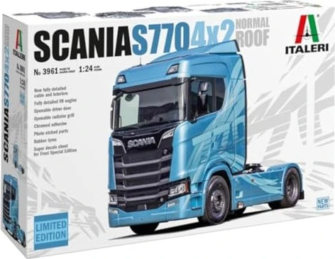 Italeri Scania 142M Flat Bed Truck/Trailer