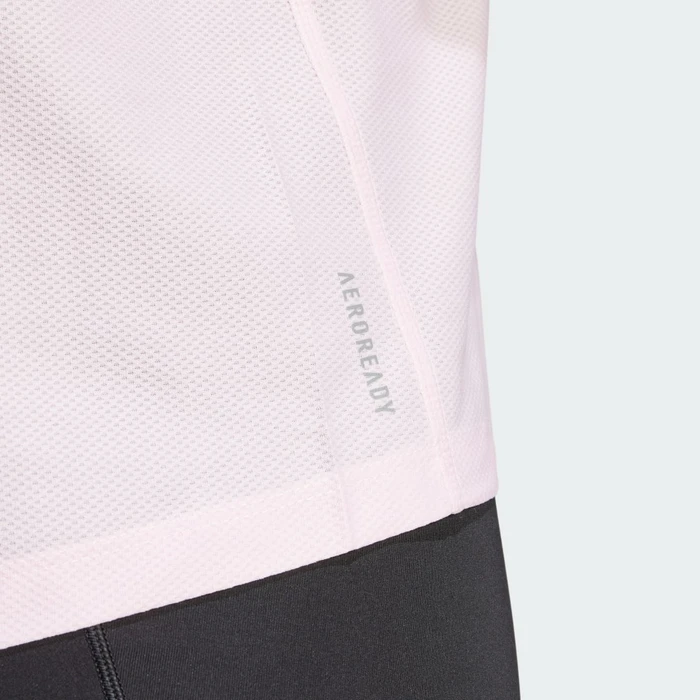 adidas Own The Run Laufshirt kurzarm clear pink (Damen)