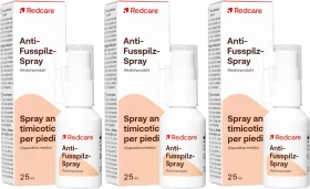 Redcare Anti-Fußpilz-Spray, 75ml (3x 25ml)