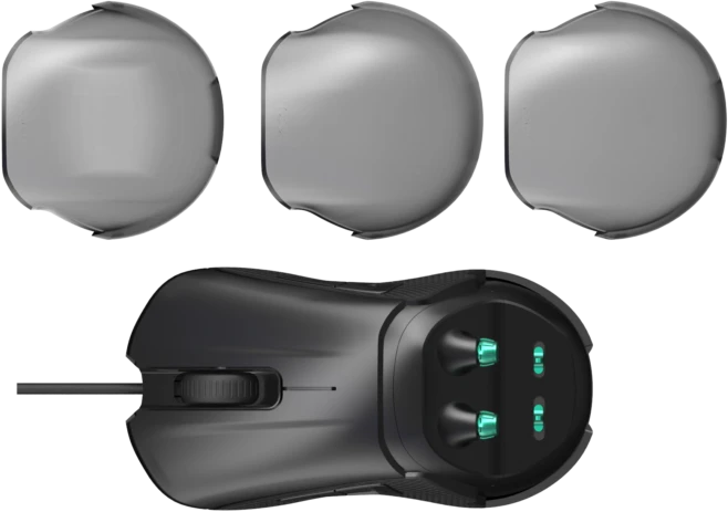 Nacon GM-500ES E-Sports Gaming Mouse schwarz, USB