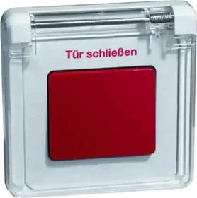 Peha Standard Feuertürentaster, rot/reinweiß