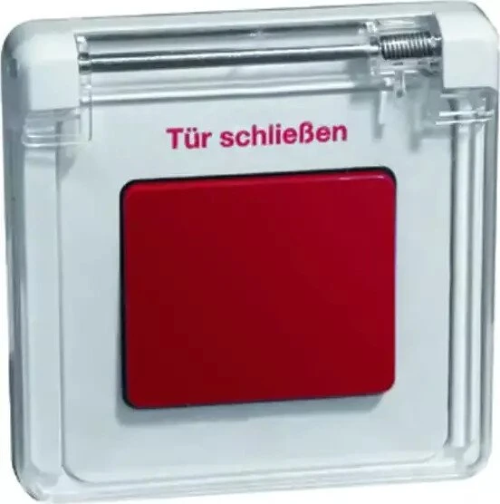 Peha Standard Feuertürentaster, rot/reinweiß