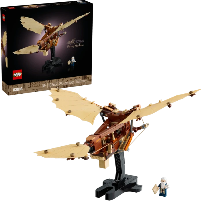 LEGO Icons - Leonardo da Vincis Fluggerät