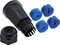 InLine Kabelverbinder RJ-45 Buchse/Verlegekabel Cat.6A, geschirmt, IP68, Leergehäuse mit Deckel Vorschaubild
