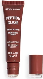 Revolution Beauty Peptide Glaze Tinted Lip Serum hazelnut spread, 10ml
