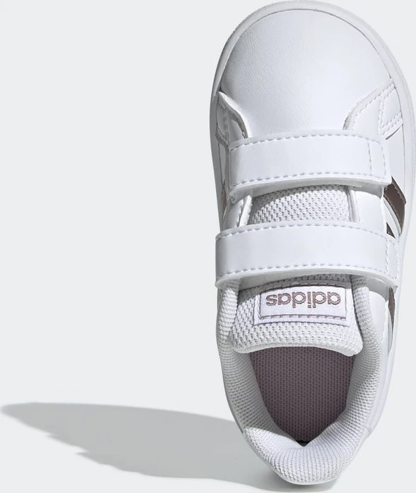 adidas Grand Court cloud white/copper met./light granite (Junior)