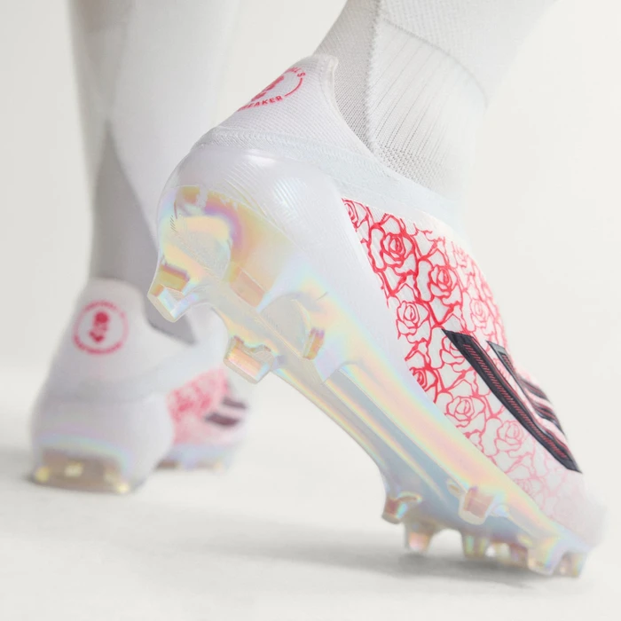 adidas F50 Elite Lamine Yamal Laceless FG cloud white/core black/lucid red