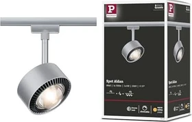 Paulmann URail Aldan Schienensystem LED Spot 9W chrom matt, 1 Stück