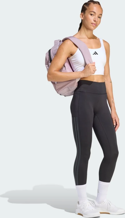 adidas Optime Workout 3-Streifen Tights Hose 7/8 schwarz (Damen)