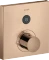 Hansgrohe AXOR ShowerSelect Thermostat Unterputz eckig für 1 Verbraucher polished red gold Vorschaubild