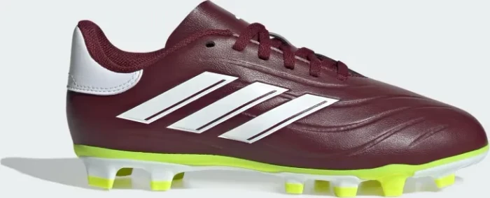 adidas Copa Pure II Club FxG shadow red/cloud white/team solar yellow 2 (Junior)