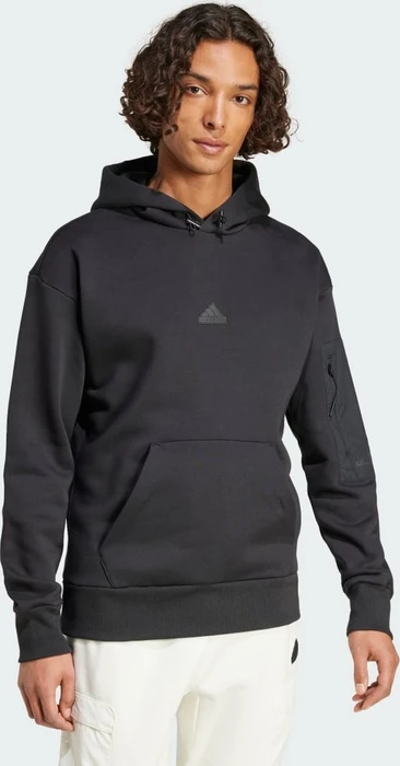 adidas City Escape Fleece Hoodie schwarz (Herren)