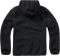 Brandit Teddyfleece Worker Hoodie schwarz (Herren) Vorschaubild