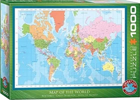 Eurographics Modern Map of the World