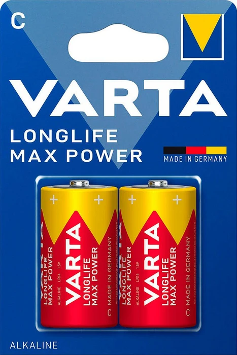 VARTA 4714 LONGLIFE Max Power C Baby 2er Blister Image