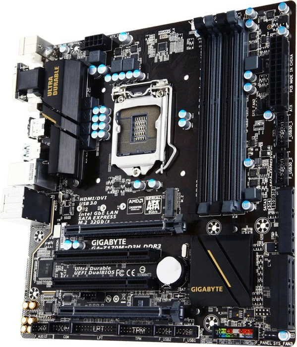 GIGABYTE GA-Z170M-D3H DDR3 (Intel 1151)