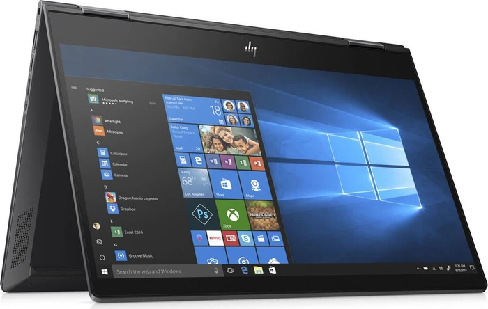 HP Envy x360 13-ar0210ng, Nightfall Black, Ryzen 7 3700U, 16GB RAM, 512GB SSD, DE