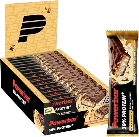 PowerBar Protein Plus 30% Caramel-Vanille-Crisp 825g (15x 55g)