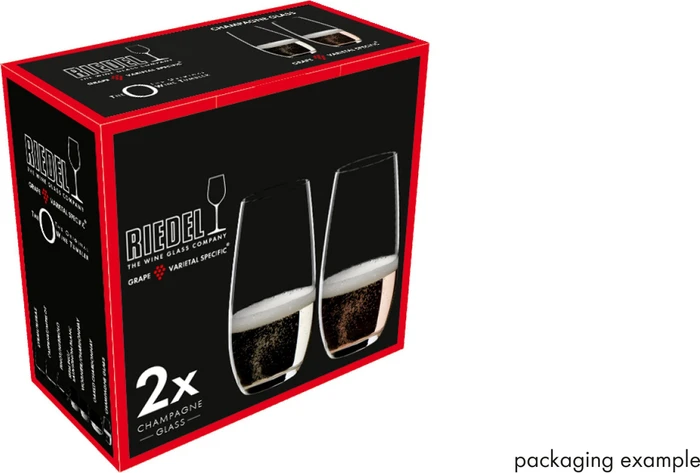 Riedel The O Wine Tumbler Champagnerglas, 2 Stück