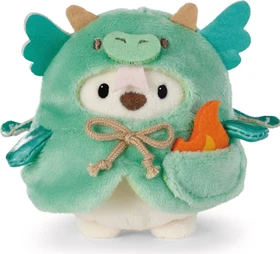 Nici MyMochi Fairy Edition Eisbär Snono mit Flamme und Drachenkostüm Geschenkbox 8cm