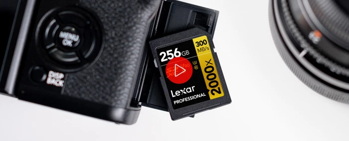 Lexar Professional 2000x Gold Series R300/W260 256GB, UHS-II U3, Class 10