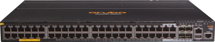 HPE Aruba 2930M 48G Rackmount Gigabit Managed Stacking Switch, 44x RJ-45, 4x RJ-45/SFP, 1x Erweiterungsslot