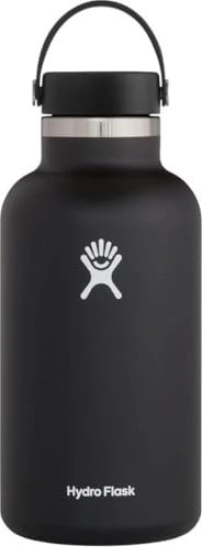 Hydro Flask Wide Mouth Isolierflasche 1.9l schwarz