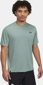 Under Armour Tech Vent Jacquard Funktionsshirt kurzarm silica green/black (Herren)