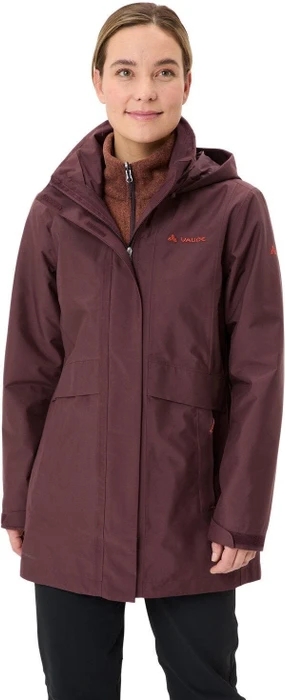 Vaude Idris 3in1 IV Funktionsmantel dark oak (Damen)