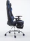 CLP Racing Limit Stoff Gamingstuhl mit Fußstütze, schwarz/blau Vorschaubild