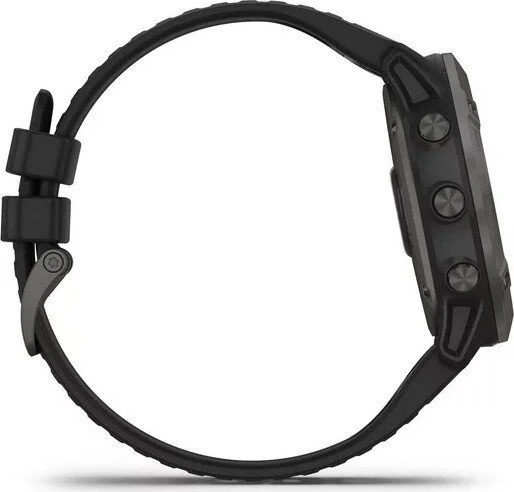 Garmin Fenix 6X Pro Solar titanium carbon grey dlc/black