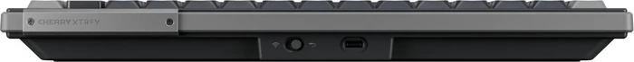 Cherry Xtrfy K63W Pro Compact Ultra-Wideband, schwarz/grau, LEDs RGB, MX LOW PROFILE 2.0 RED, USB/Bluetooth, DE