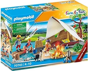 playmobil Family Fun Familie beim Campingausflug