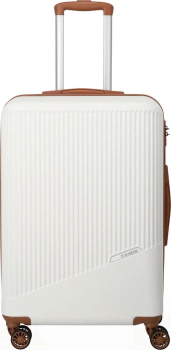 Travelite Bali Trolley M weiß/cognac