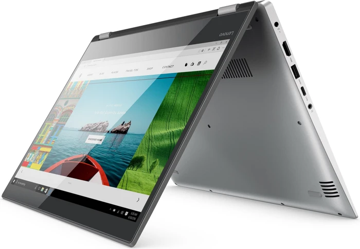 Lenovo Yoga 520-14IKBR, silber, Core i5-8250U, 8GB RAM, 128GB SSD, DE